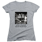 NCP-IM0575 Isn't That Exactly What a Haunted House Would Say Gray JS