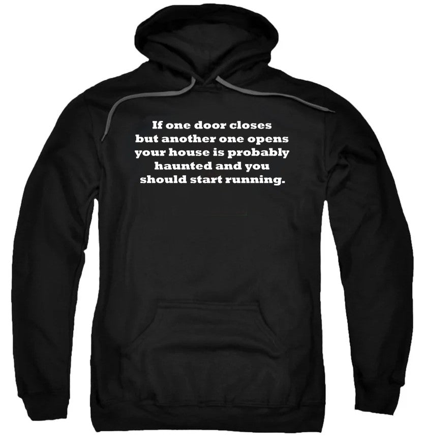 NCP-IM0576 If One Door Closes Your House Is Haunted Black AFTH