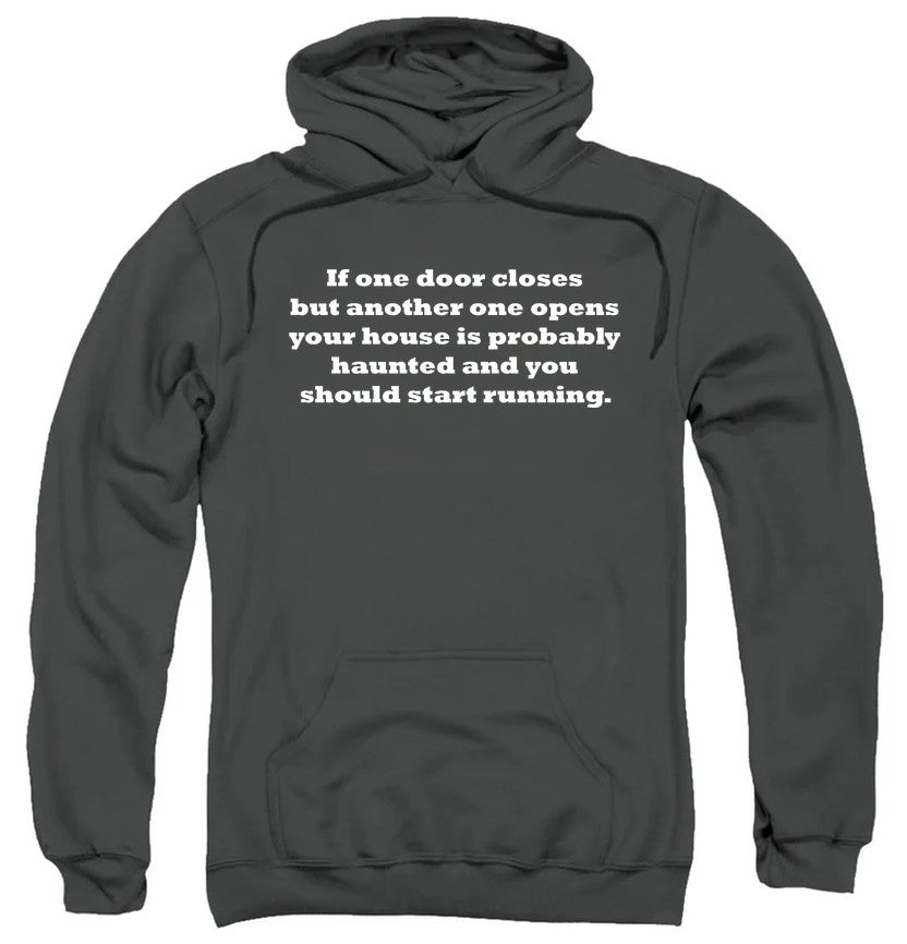 NCP-IM0576 If One Door Closes Your House Is Haunted Charcoal AFTH