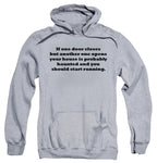 NCP-IM0576 If One Door Closes Your House Is Haunted Gray AFTH