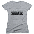 NCP-IM0576 If One Door Closes Your House Is Haunted Gray JS