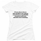 NCP-IM0576 If One Door Closes Your House Is Haunted White JS