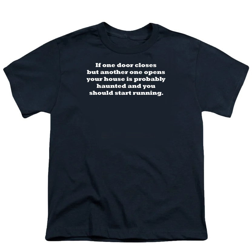 NCP-IM0576 If One Door Closes Your House Is Haunted Navy YT