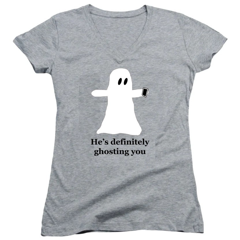 NCP-IM0578 He's Definitely Ghosting You Gray JS