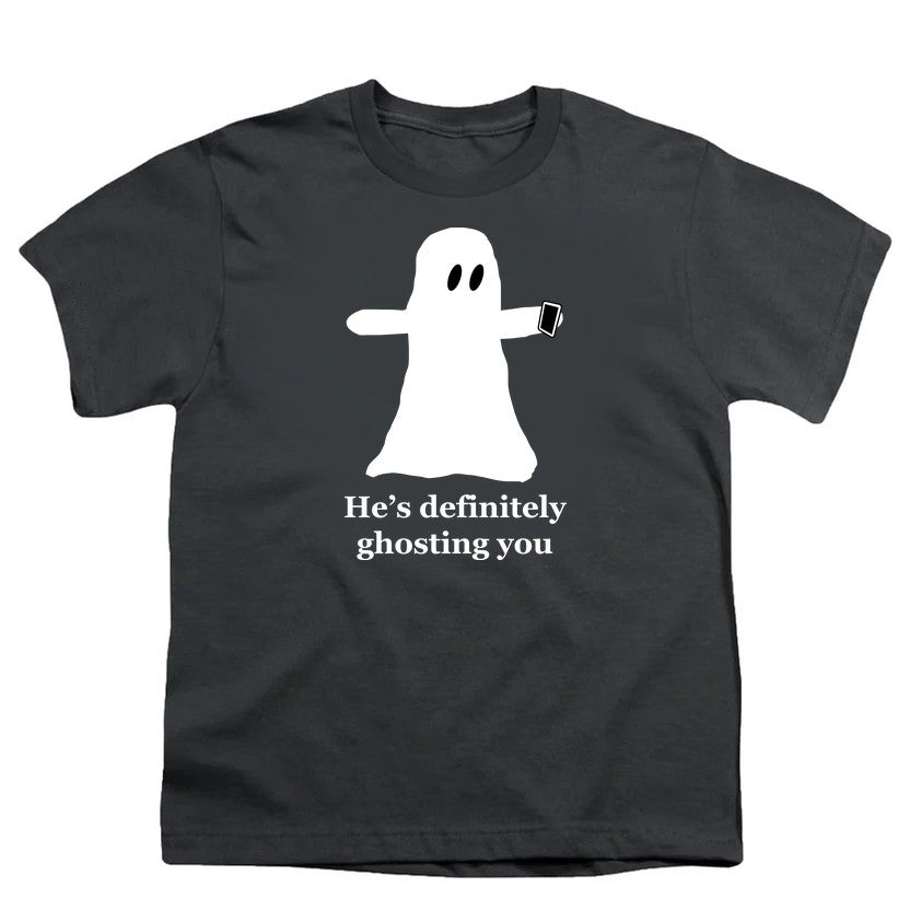 NCP-IM0578 He's Definitely Ghosting You Charcoal YT