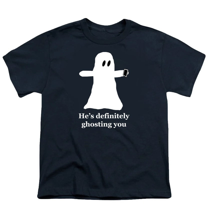 NCP-IM0578 He's Definitely Ghosting You Navy YT