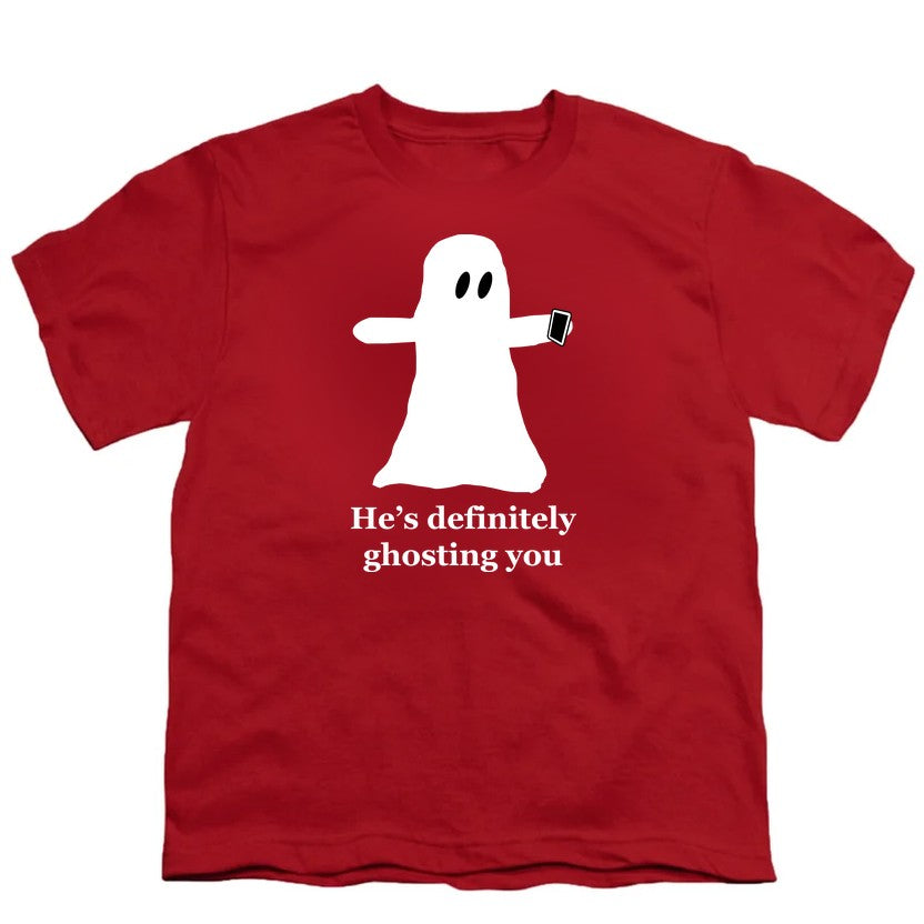 NCP-IM0578 He's Definitely Ghosting You Red YT