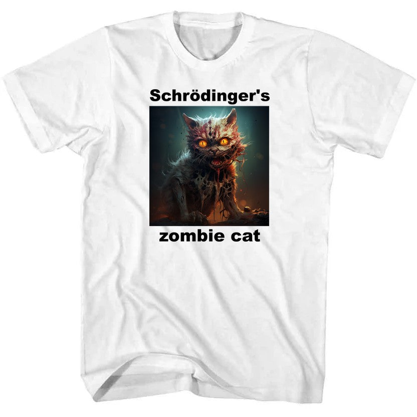 NCP-IM0580 Schrödinger's Zombie Cat White AT