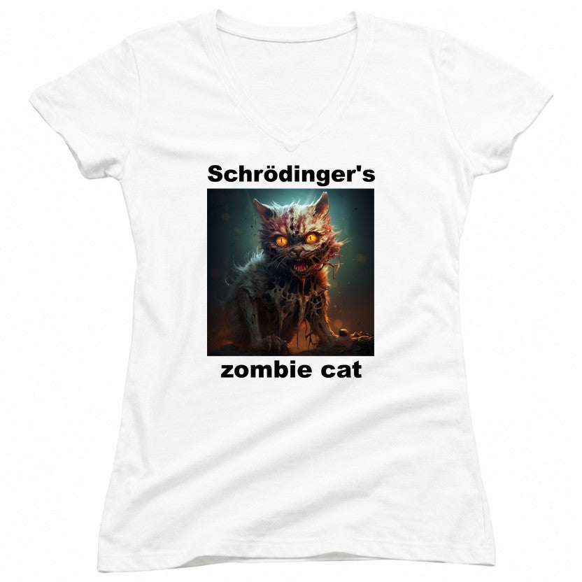 NCP-IM0580 Schrödinger's Zombie Cat White JS
