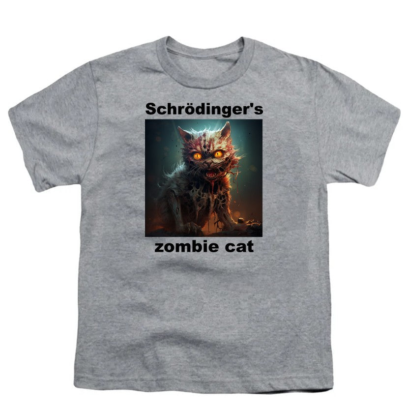 NCP-IM0580 Schrödinger's Zombie Cat Gray YT