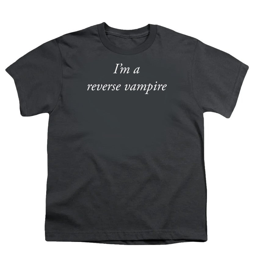 NCP-IM0583 I'm a Reverse Vampire Charcoal YT