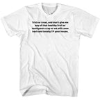 NCP-IM0586 Trick or Treat No Healthy Fruit White AT