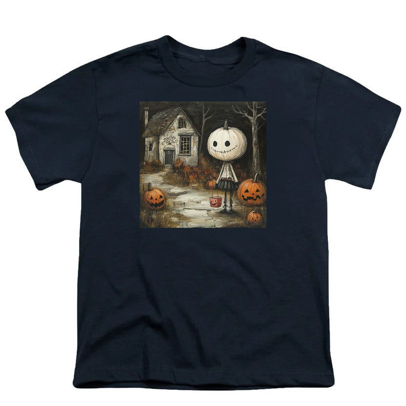 NCP-IM0587 Trick or Treat Pumpkin Kid Navy YT
