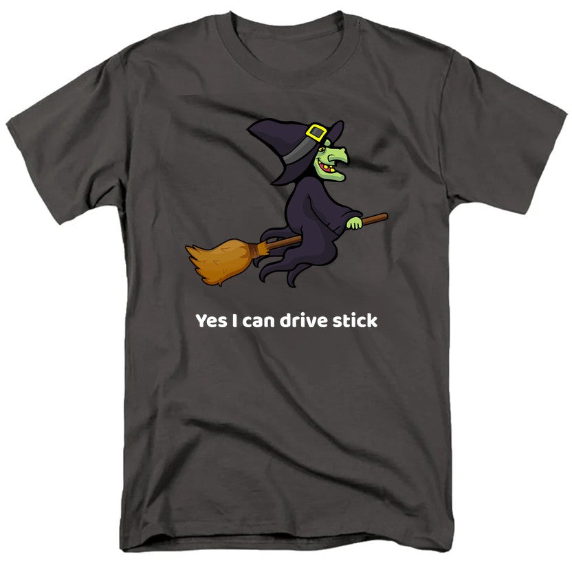 NCP-IM0589 Yes I Can Drive Stick Charcoal AT