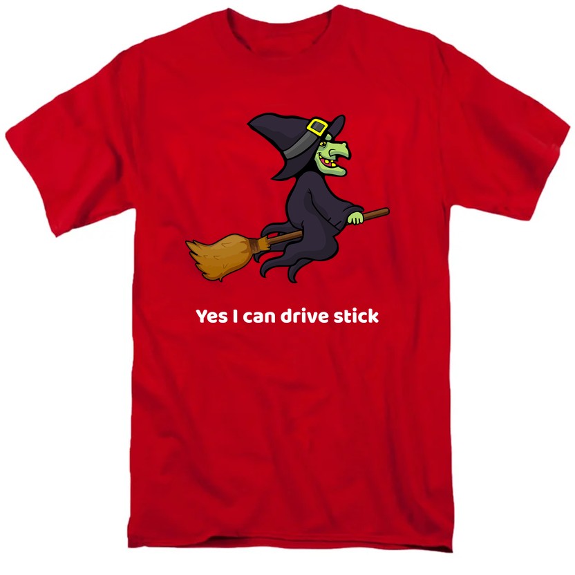 NCP-IM0589 Yes I Can Drive Stick Red AT