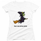 NCP-IM0589 Yes I Can Drive Stick White JS