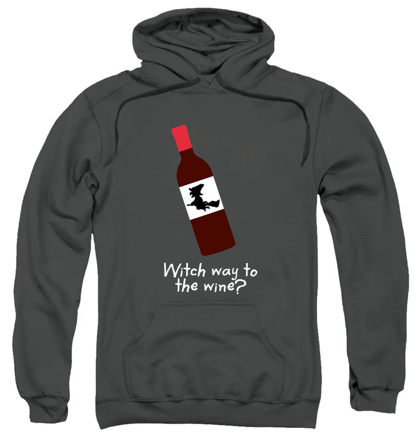 NCP-IM0590 Witch Way to the Wine Charcoal AFTH