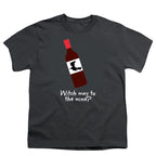 NCP-IM0590 Witch Way to the Wine Charcoal YT