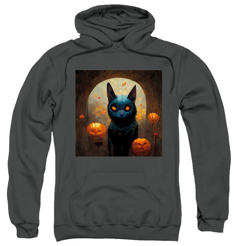NCP-IM0593 Halloween Cat Charcoal AFTH