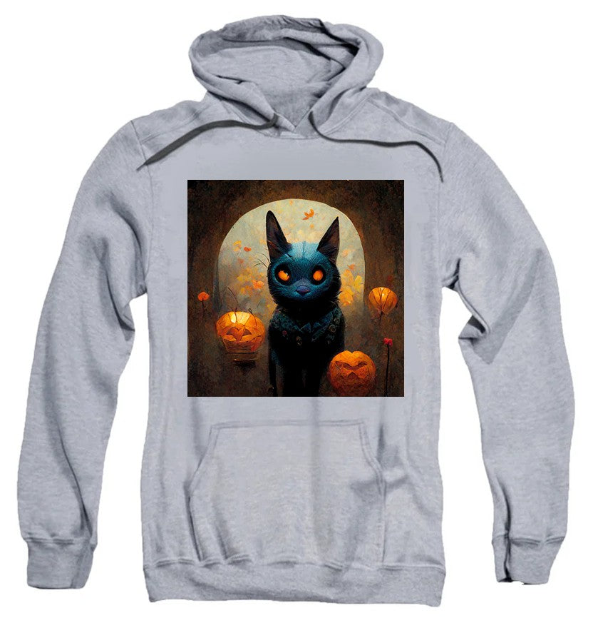 NCP-IM0593 Halloween Cat Gray AFTH