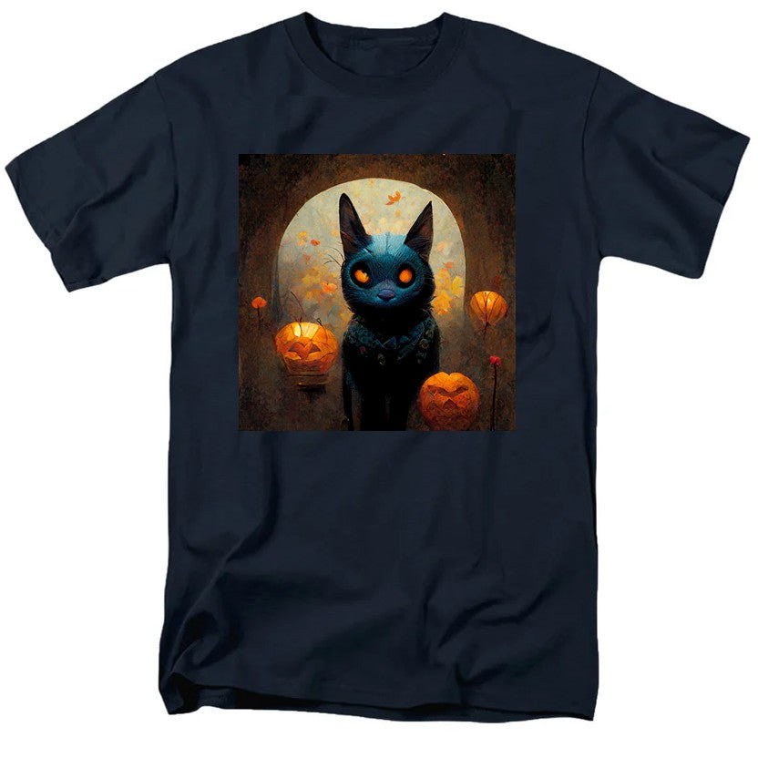 NCP-IM0593 Halloween Cat Navy AT