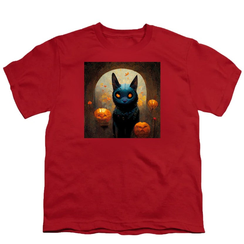 NCP-IM0593 Halloween Cat Red YT