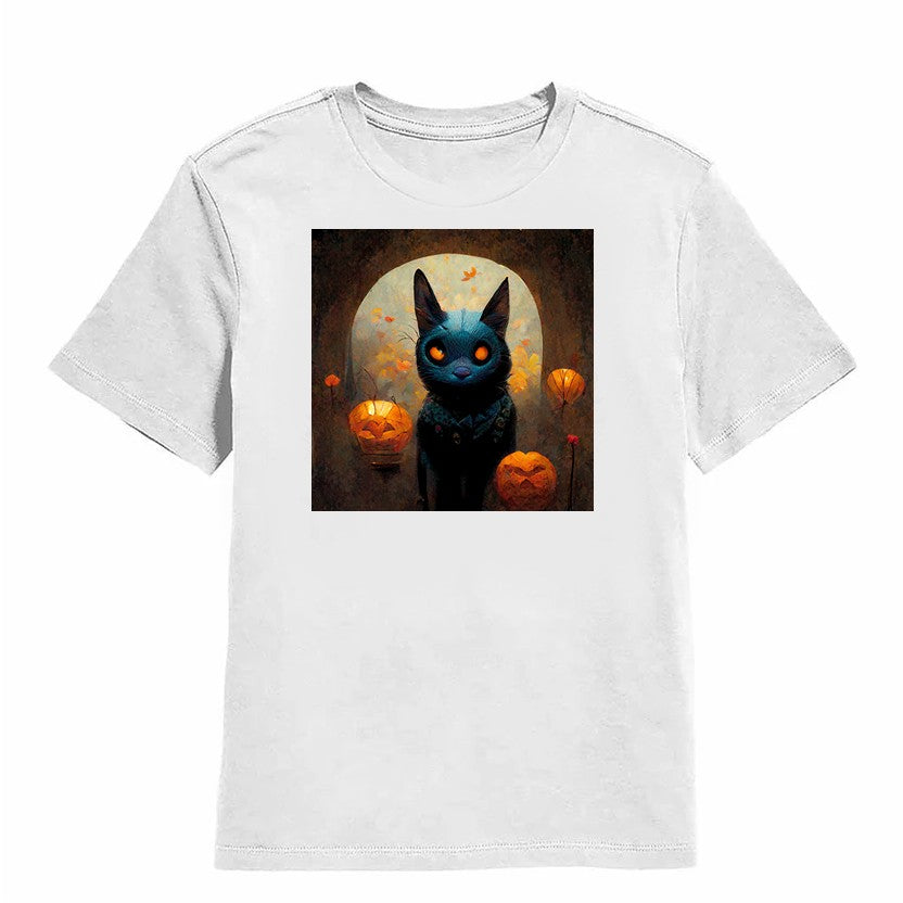 NCP-IM0593 Halloween Cat White YT