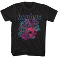 Black Incubus t-shirt featuring Incubus Logo and Octopus Skull design
