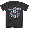 Smoke gray Incubus t-shirt featuring Incubus Logo and Eyeballs design