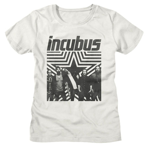 Incubus Ladies T-Shirt - Star Background