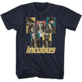 Navy Incubus t-shirt featuring Incubus Band Member Boxes design