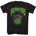 Black Ice Nine Kills t-shirt featuring Ice Nine Kills Brain Wolf design