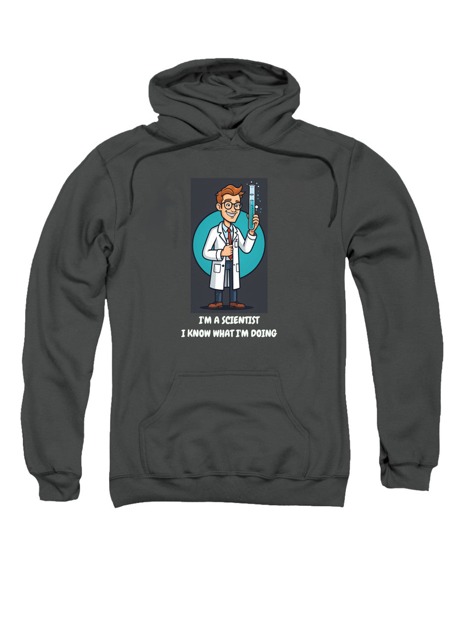 Charcoal I'm a Scientist I Know What I'm Doing Hoodie