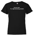 Black I'm not a hero. I'm a high-functioning alcoholic Youth/Toddler T-Shirt