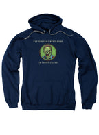 Navy I've Earned My Merit Badge in Zombie Killing Hoodie