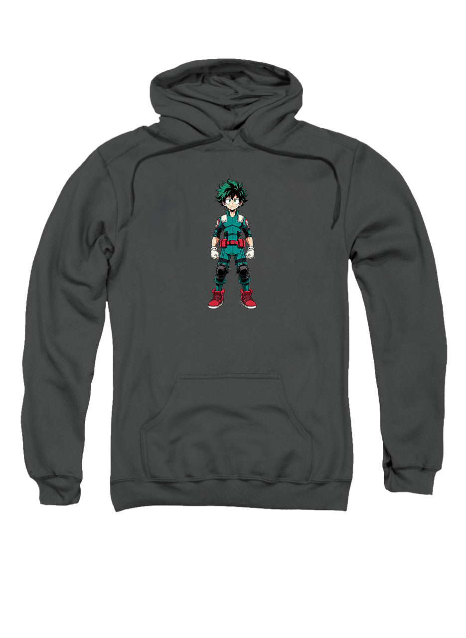 Charcoal Izuku Midoriya Hoodie