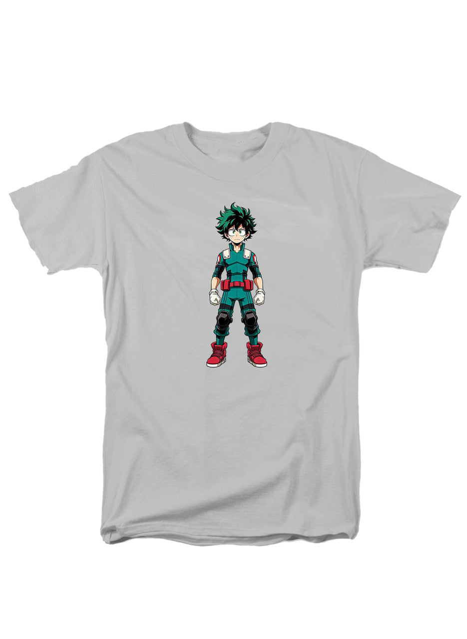 White Izuku Midoriya T-Shirt