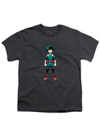 Charcoal Izuku Midoriya Youth/Toddler T-Shirt