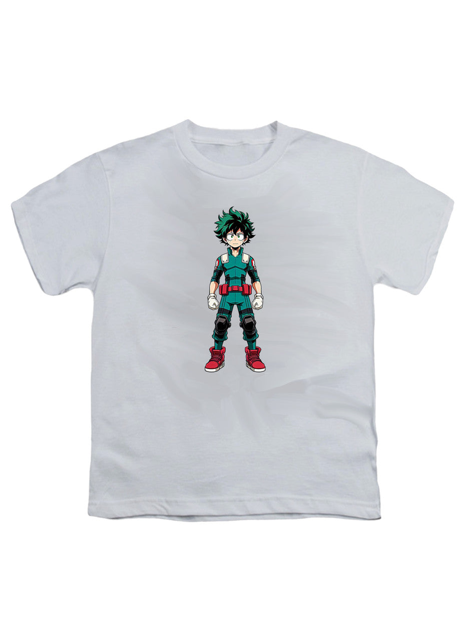 White Izuku Midoriya Youth/Toddler T-Shirt