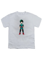 White Izuku Midoriya Youth/Toddler T-Shirt