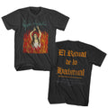 Black Jane's Addiction t-shirt featuring Jane's Addiction Ritual de lo Habitual design (front and back)