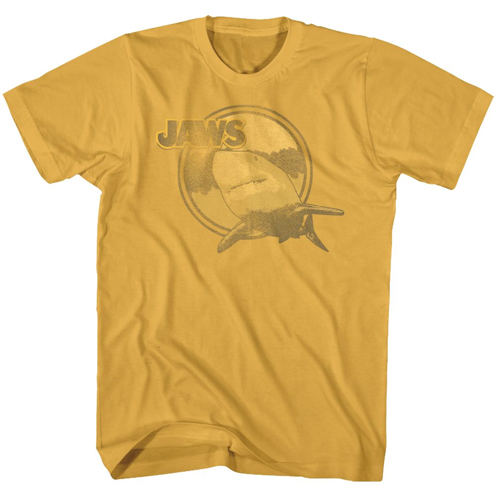 Ginger Jaws t-shirt featuring Jaws Yellow Jaws design