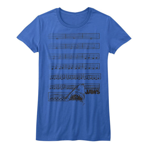 Jaws Ladies T-Shirt - Dun Nun