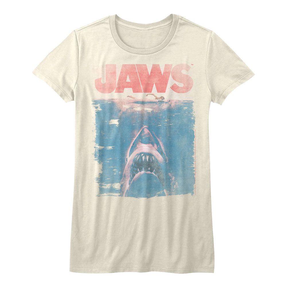 Jaws Ladies T-Shirt - Fade