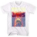 White Jaws t-shirt featuring Jaws Wrecktangle design