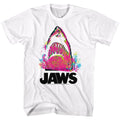 White Jaws t-shirt featuring Jaws Jawzzz design