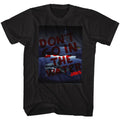 Black Jaws t-shirt featuring Jaws Don't Go In design