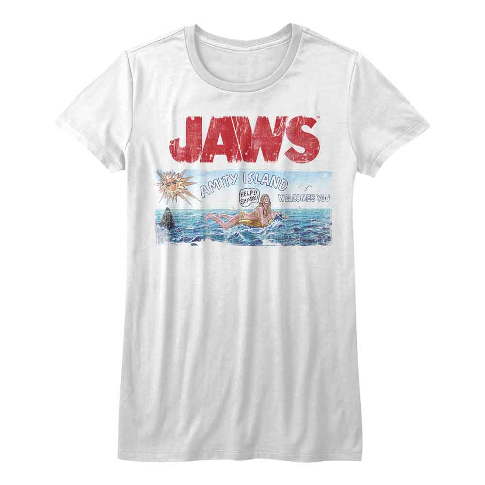 Jaws Ladies T-Shirt - Jaws Island
