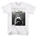 White Jaws t-shirt featuring Jaws Marco Polo design