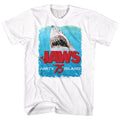 White Jaws t-shirt featuring Jaws Bite design